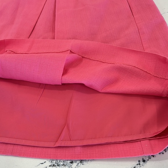 Boden 100% Cotton A Line Lined Skirt w/ Bow Detail and Side Pockets sz.4 - Picture 8 of 10